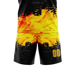 Ensembles d'uniformes pour adultes de style haut de maillot de football français personnalisé pour hommes avec sublimation de logo - Product Image 5