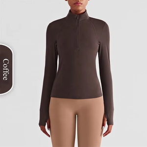 OEM couleur personnalisée nouvelle arrivée à manches longues pour femmes équitation couche de base chemise respirante et confortable - Product Image 3