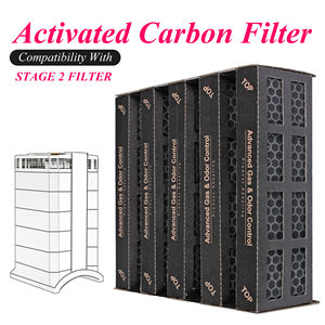 Lot de filtres à <span class=keywords><strong>air</strong></span> de remplacement en usine, lot de 3 filtres-Compatible avec le <span class=keywords><strong>purificateur</strong></span> <span class=keywords><strong>d</strong></span>'<span class=keywords><strong>air</strong></span> <span class=keywords><strong>IQAir</strong></span> HealthPro Series - Product Image 2