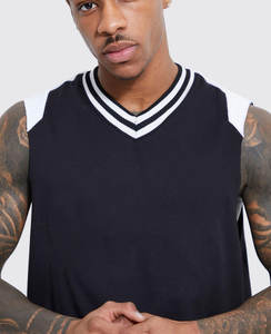 High Quality Custom logo Print tank <b>Top</b> Men Blank <b>White</b> Cotton tank <b>Top</b> Men Jersey Fabric Plus Size Breathable Cotton tank <b>Tops</b> - Product Image 2