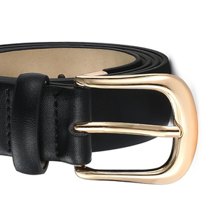 Cinturón de Cuero de Alta Calidad, Ajustable y Transpirable, Diseño Casual en Colores Sólidos, Superventas - Product Image 4