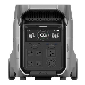 Station d'alimentation portable industrielle OEM DIY ECO-FLOW 8kWh Pro 3 de qualité supérieure, sortie AC 120/240V 8000W avec 2 batteries supplémentaires - Product Image 1
