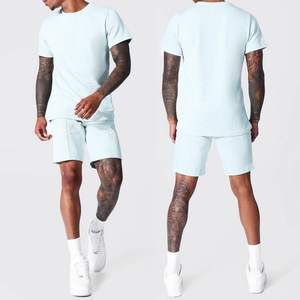 Men Best Selling T Shirt And <b>Shorts</b> OEM Manufacturer <b>Cheap</b> Price - Product Image 5