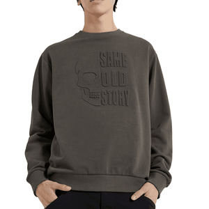 Sudaderas de hombre con relieve personalizado de alta calidad de diseño unisex, ropa de calle, sudaderas de lana de gran tamaño de algodón 100% - Product Image 1