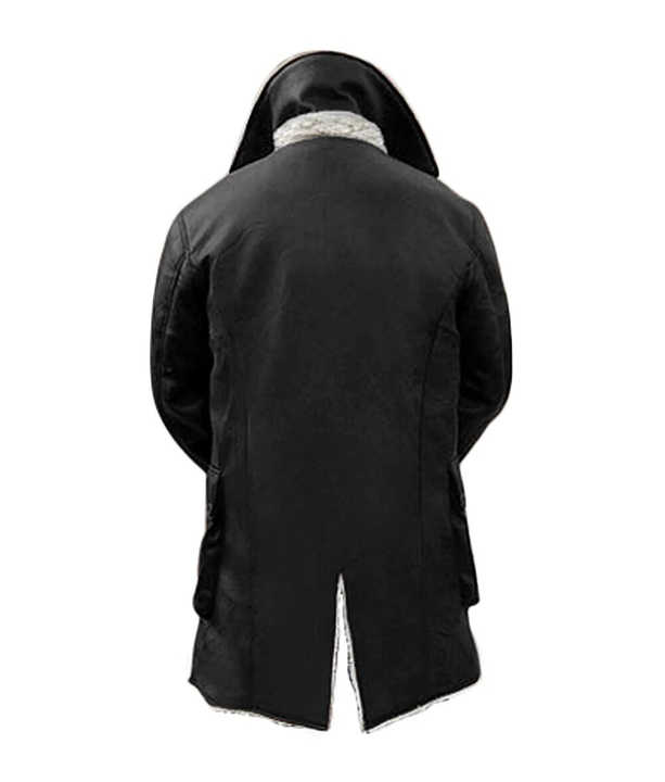 OEM Men's Stylish Warm Winter Jacket Casual Faux Fur Hooded Long Windbreaker Cotton Shearling Leather Coat Denim Overcoat