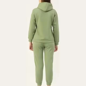 Ensemble de survêtement vintage 2 pièces pour femme, motif dentelle, en velours côtelé, séchage rapide, haute qualité, vente en gros - Product Image 5