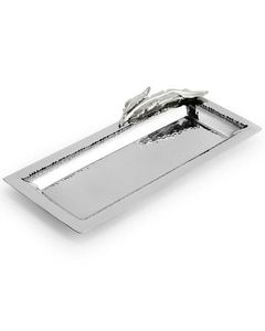 Plateau à chocolat en acier inoxydable avec revêtement en poudre noire, idéal pour servir des bonbons, des collations, des friandises, des fruits secs lors de réceptions - Product Image 4