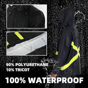 Chaqueta Cortavientos Casual con Capucha para Hombre, Ligera, Impermeable y Cortavientos, con Bolsillos Grandes, Diseño Sólido para Pesca y Actividades al Aire Libre - Product Image 5