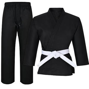ชุดยูนิฟอร์มเทควันโดแขนยาวคุณภาพสูงแบบขายส่ง ปรับแต่งได้เต็มที่ สำหรับทุกเพศ ผลิตจากโพลีเอสเตอร์/ผ้าฝ้าย สำหรับศิลปะการต่อสู้คาราเต้ - Product Image 4