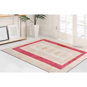 Tapis imprimé : Décoration de ferme turque unique, antidérapant, doux, style antique, tapis de luxe en velours - Product Image 3