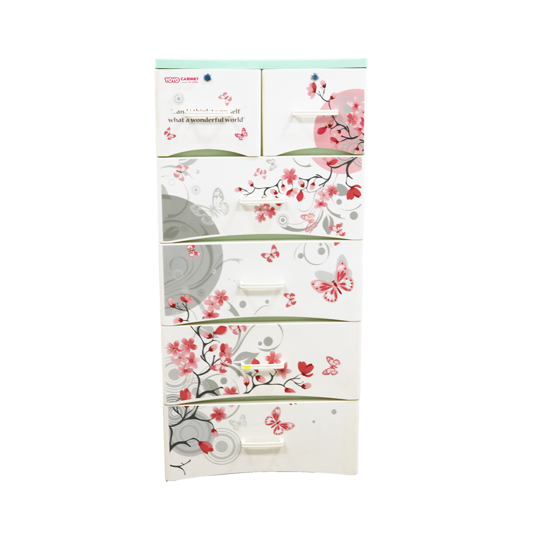 Motif floral - Vert