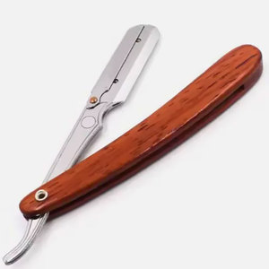 Maquinilla de afeitar DE SEGURIDAD DE peluquero de doble filo de alta calidad en material de madera Handel Proveedor Las mejores maquinillas de afeitar de Sialkot - Product Image 1