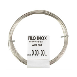 Filo in Acciaio Inox Diametro 0,8 mm Lunghezza 10 Metri Matassina 40 G - Product Image 1