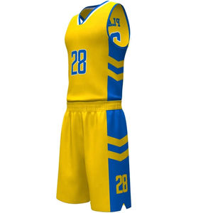 Ensemble de maillots de basket-ball brodés respirants de haute qualité, uniformes de toutes les équipes, prêts à être expédiés aux États-Unis - Product Image 2