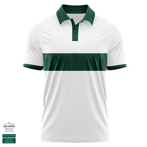 Polo de rendimiento de poliéster de secado rápido transpirable para negocios o Club logotipo personalizado OEM Vietnam - Product Image 3