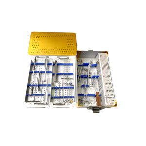 ชุดเครื่องมือผ่าตัดประสาทส่วนหลังแบบแมนนวล 35 ชิ้น ผลิตจากสแตนเลสคุณภาพพรีเมียม ได้รับการรับรองมาตรฐาน CE สำหรับการผ่าตัดระบบประสาท - Product Image 2