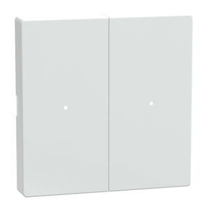 Per SCHNEIDER ELECTRIC Modulo a pulsante a 2 vie bianco lucido MTN619225, interruttori a bilanciere per interruttori a parete System M - Product Image 1