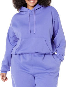 Nouvelle arrivée 2025 Drop shoulder Hoodies pour femme Yoga Crop Top Sweatshirts Unisexe Slim Fit Pas Cher Prix - Product Image 5