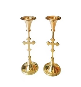 Portavelas de Metal de larga duración de alta calidad, forma de diseño maravilloso para decoración de mesa de recepción, soporte de alta demanda - Product Image 2