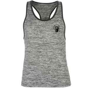 Débardeur blanc vierge pour femme, vêtement décontracté, impression personnalisée, été, coton biologique, OEM, personnalisable, respirant, séchage rapide - Product Image 2