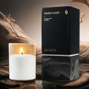 Nhà máy cung cấp thùng chứa nguyên liệu làm nến, nến ngọc trai, nhãn mác tùy chỉnh, sáp cát, bán buôn - Product Image 4