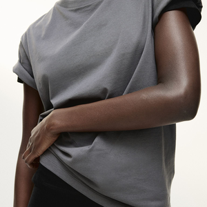 Camiseta de algodón de verano para mujer, corte Regular, estampado personalizado, bordado, cuello redondo, estilo informal, tejido de punto, antibolitas, transpirable - Product Image 5