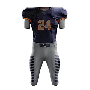 American Football Uniform Athletic Fit Game Jersey <b>Pants</b> Set Breathable Practice Wear Custom Team Sportswear - Product Image 2
