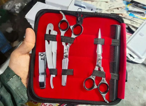 Wholesale High Quality Hot Selling Product <b>Man</b> <b>Grooming</b> Hair Styling Barber Kit 4 Piece <b>Set</b> Barber Kits - Product Image 6