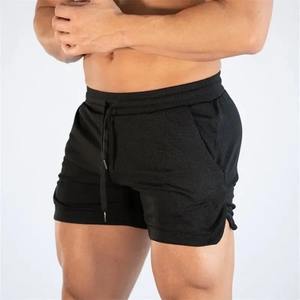 Short de fitness d'été pour hommes pour le sport 100% coton Bermuda Gym Shorts taille moyenne Jogging Randonnée Course à pied - Product Image 6