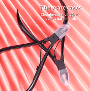 High Quality Curved Stainless Steel Nail Care Clipper Eagle Beak Design Manicure <b>Cuticle</b> <b>Nipper</b> with Color Coating for Fingers - Product Image 5