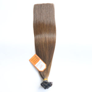Vente en gros d'extensions de cheveux à bout plat longue durée 100% cheveux humains bruts purs non traités - Product Image 2