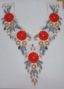 Collares de camisa bordados personalizados Materiales de algodón, poliéster y encaje para la moda de hombres y mujeres - Product Image 2