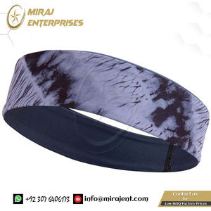 Absorbente sudor cabeza vendaje correr Fitness gimnasio Yoga Jogging bandas para el cabello hombres mujeres deportes diadema para el sudor diademas elásticas - Product Image 6
