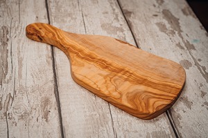Tabla de Cortar de Madera Premium con Diseño de Mango Largo, Tabla Resistente para Uso en la Cocina, Fotografía de Alimentos y Accesorio de Estilismo - Product Image 3