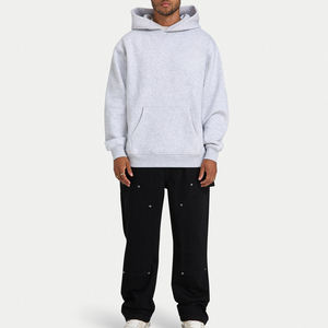 Sudaderas con capucha de gran tamaño para hombre de estilo único transpirable antiarrugas tendencia superior diseño único sudaderas con capucha de gran tamaño para hombre con mangas completas - Product Image 3