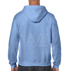 ผู้ผลิตจากปากีสถาน เสื้อฮู้ดซิปผู้ชายสำหรับฤดูหนาว ผ้าฝ้ายฟลีซ 100% คุณภาพสูง พิมพ์ลายโลโก้ตามสั่งด้วยระบบดิจิทัล - Product Image 2