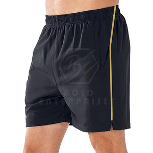 Shorts de course mi-longs pour hommes, nouveau style, séchage rapide, motif uni, grandes tailles, options de conception personnalisables, vente en gros, direct usine - Product Image 1