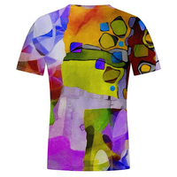T-shirts pour hommes en toile 100 % coton, imprimés numériquement, respirants, écologiques, 180 g, personnalisables avec logo, livraison rapide