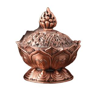 Tazones de fecha impresionantes para el hogar, Hotel, restaurante, frutas secas, cuenco de fecha, vajilla de Color Cobre, vajilla, cuencos de Metal cubiertos - Product Image 1