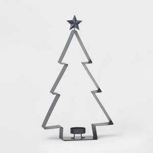 Ensemble de 3 arbres de Noël en métal doré pour table, écologiques, en palmier, couleur et taille personnalisables, décoration - Product Image 4