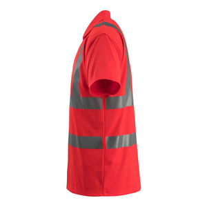 Travail professionnel de sécurité réfléchissante pour hommes pour chemises impression anti-rides Logo personnalisé à manches courtes - Product Image 2