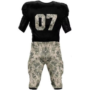 performance american football uniform mesh jersey pants <b>padded</b> protection breathable athletic apparel - Product Image 3