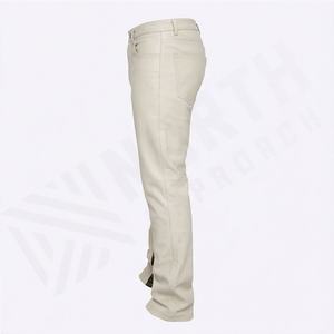 <b>Men's</b> Retro Leather <b>Flared</b> Pants Durable And Comfortable Bell-Bottom <b>Trousers</b> For A Vintage Fashion Statement Premium Design - Product Image 3