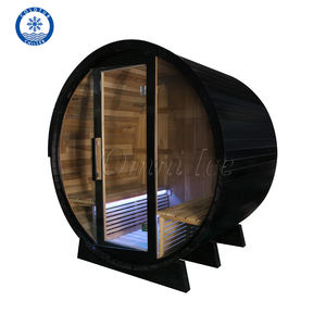 Sauna Eléctrica de Cedro Rojo Moderna para Exteriores, Diseño Nuevo <span class=keywords><strong>OMNI</strong></span>, para 4-6 Personas, Bajo EMF, Panel de Control Inteligente de Carbono, OEM/ODM Directo - Product Image 1