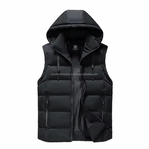 Nouveau hiver de haute qualité à la mode décontracté à capuche vers le bas gilet polyvalent confortable respirant décontracté et chaud vers le bas gilets - Product Image 4