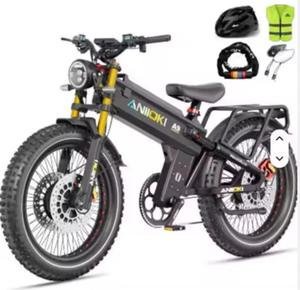 ใหม่5600W A9-Pro สูงสุดมอเตอร์จักรยานคู่ E 60V 70/80ah แบตเตอรี่45 + MPH ความเร็วสูงสุด26*4 8ยางหน้าประตู - Product Image 2