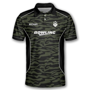 เสื้อโบว์ลิ่ง unisex พร้อมหมายเลขชื่อทีมและโลโก้ของคุณทำจากผ้าโพลีเอสเตอร์แห้งเร็วคุณภาพระดับพรีเมียม - Product Image 5