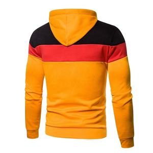 Sweat-shirt à capuche zippé personnalisé pour homme en molleton 100 % coton, grandes tailles, saison hiver, teinture unie numérique, disponibilité OEM - Product Image 2