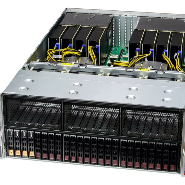L40S 2U Rack Server (Two Xeon) AI-RM-L40S-8G 32GB Memory 8 GPU 12LFF Drive Bays Stock Tower Server Motherboard