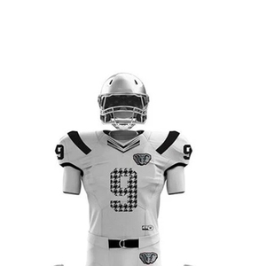 Custom Plain Cotton Blank Short Sleeve American <b>Football</b> Uniform / Regular Length American <b>Football</b> Uniform - Product Image 4